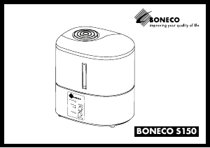 Mode d’emploi Boneco S150 Humidificateur