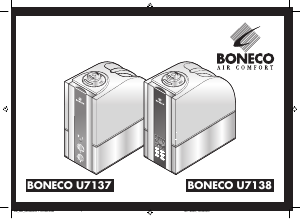 Instrukcja Boneco U7138 Nawilżacz