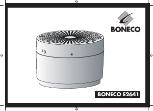 Manual de uso Boneco E2641 Humidificador