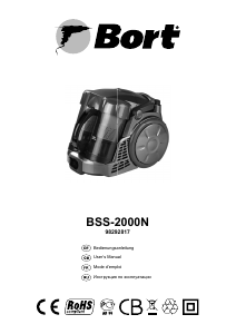 Mode d’emploi Bort BSS-2000N Aspirateur