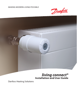 Bedienungsanleitung Danfoss living connect Thermostat