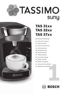 Manual Bosch TAS3208 Tassimo Suny Cafetieră