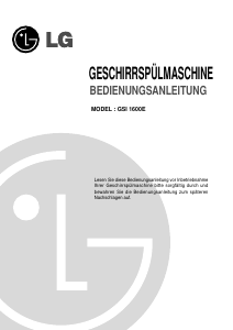 Bedienungsanleitung LG GSI-1600E Geschirrspüler