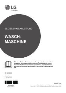 Bedienungsanleitung LG F14WM9GS Waschmaschine