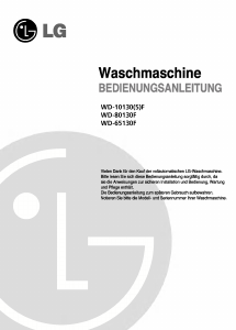 Bedienungsanleitung LG WD-10130FU Waschmaschine