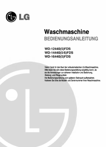 Bedienungsanleitung LG WD-14446FDS Waschmaschine