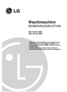 Bedienungsanleitung LG WD-14313RD Waschmaschine