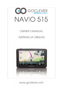 Handleiding GOCLEVER Navio 515 Navigatiesysteem