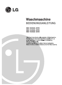 Bedienungsanleitung LG WD-14392TD Waschmaschine