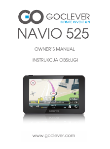 Manual GOCLEVER Navio 525 Car Navigation