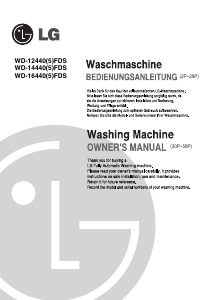 Manual LG WD-14440FDS Washing Machine