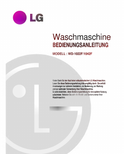 Bedienungsanleitung LG WD-1042F Waschmaschine