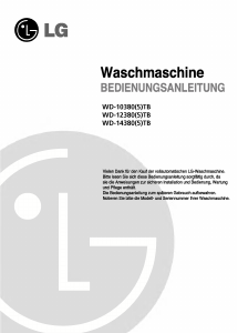 Bedienungsanleitung LG WD-12380TB Waschmaschine