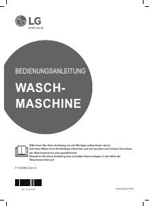 Bedienungsanleitung LG F14WM8CN1 Waschmaschine