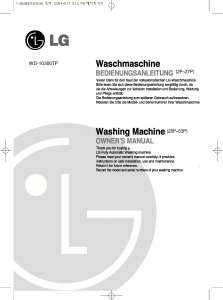 Manual LG WD-10300TP.AOWQEDG Washing Machine