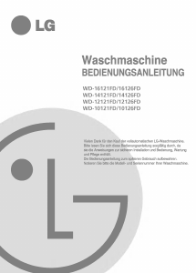 Bedienungsanleitung LG WD-14121FD Waschmaschine