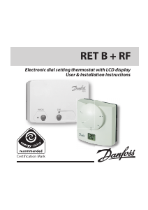 Manual Danfoss RET RF Thermostat