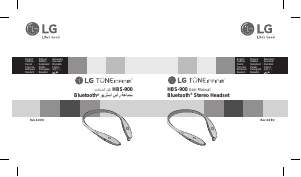 Brugsanvisning LG HBS-900 Tone Infinim Headset