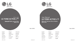 Manual LG HBS-A100 Tone Active+ Headset