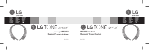Kullanım kılavuzu LG HBS-850 Tone Active Mikrofonlu kulaklık