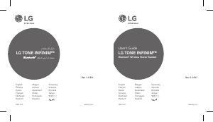 Manual LG HBS-910 Tone Infinim Set cu cască