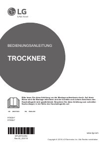 Bedienungsanleitung LG RT8DIH2 Trockner