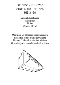 Manual AEG HE3160-ML Cooker Hood