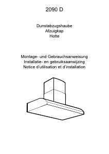 Bedienungsanleitung AEG 2090D Dunstabzugshaube