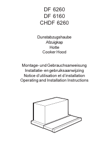 Manual AEG DF6260-ML9 Cooker Hood