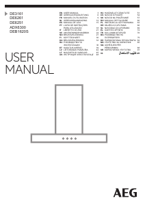 Manuale AEG DE3161-ML Cappa da cucina