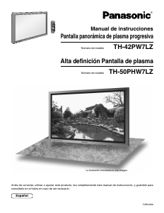 Manual de uso Panasonic TH-50PHW7LZ Televisor de plasma