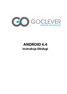 Instrukcja GOCLEVER Insignia 800M Tablet