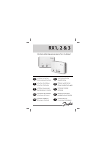Instrukcja Danfoss RX1 Termostat