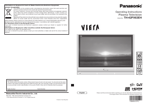 Handleiding Panasonic TH-42PX63EH Viera Plasma televisie