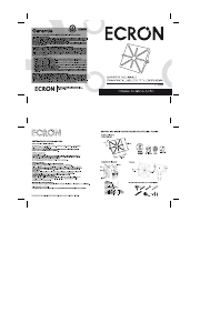 Manual de uso Ecron EI 2210 Soporte de pared