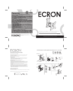 Manual de uso Ecron EID 2210 Soporte de pared