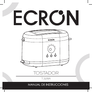 Manual de uso Ecron T328A Tostador