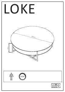 説明書 Mio Loke コーヒーテーブル