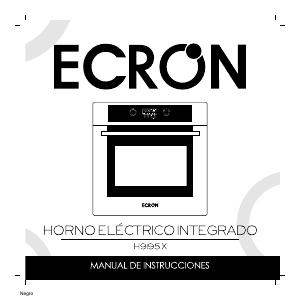 Manual de uso Ecron H9195X Horno