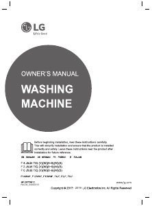 Bedienungsanleitung LG F14WM8TS1 Waschmaschine