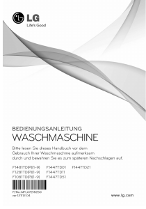 Bedienungsanleitung LG F1447TD21 Waschmaschine