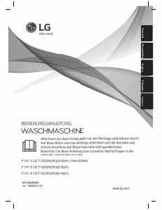 Manuale LG FB4U2QDN1 Lavatrice