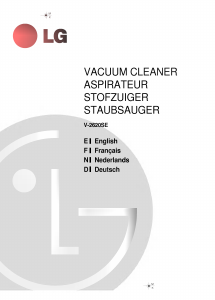 Manual LG V-2620SE Vacuum Cleaner