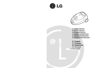 Handleiding LG V-C4360HTV Stofzuiger