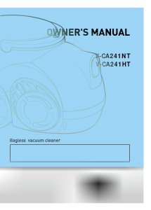 Bedienungsanleitung LG V-CA241NTS Staubsauger