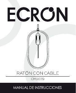 Manual de uso Ecron CM5079 Ratón