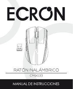 Manual de uso Ecron CM9033 Ratón