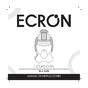Manual de uso Ecron BH338I Licuadora