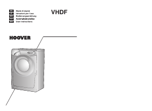 Manuál Hoover VHDF 710-30 Pračka