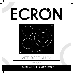 Manual de uso Ecron VIM4900 Placa